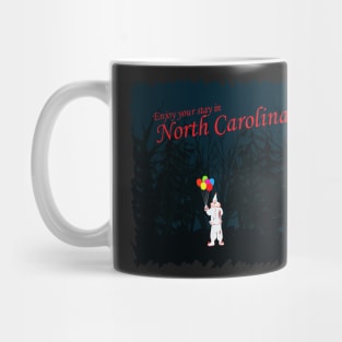 The North Carolina Woods Clown Mug